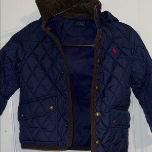 Polo by Ralph Lauren Kids Navy Quilted Puffer Jacket